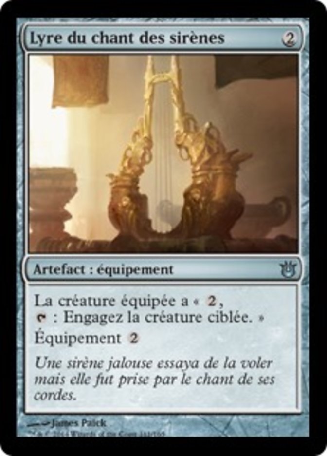 Lyre du chant des sirènes
