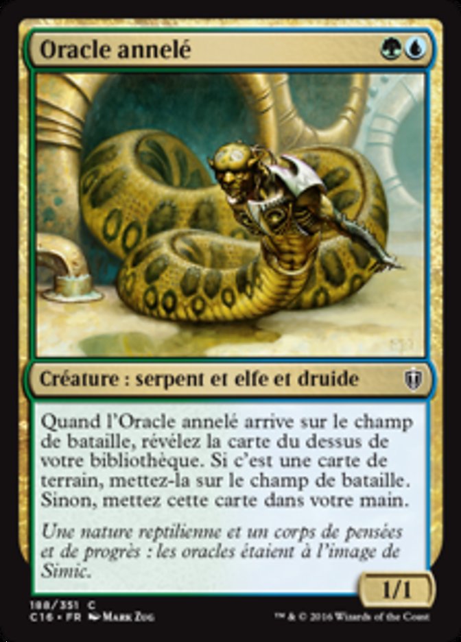 Oracle annelé