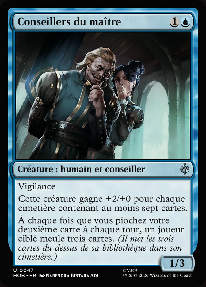 Conseillers du maître
