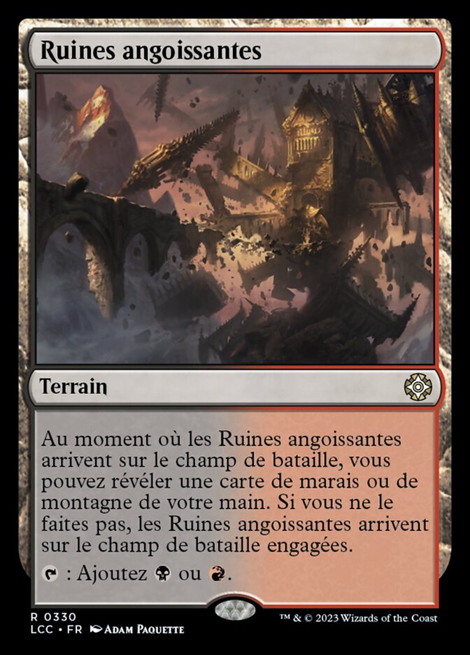 Ruines angoissantes