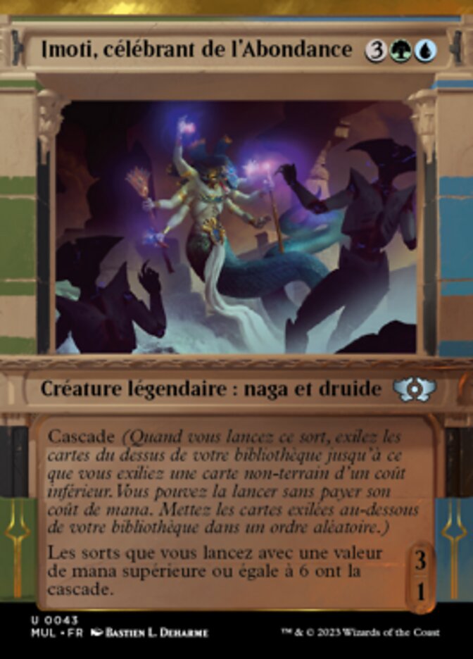Imoti, célébrant de l'Abondance