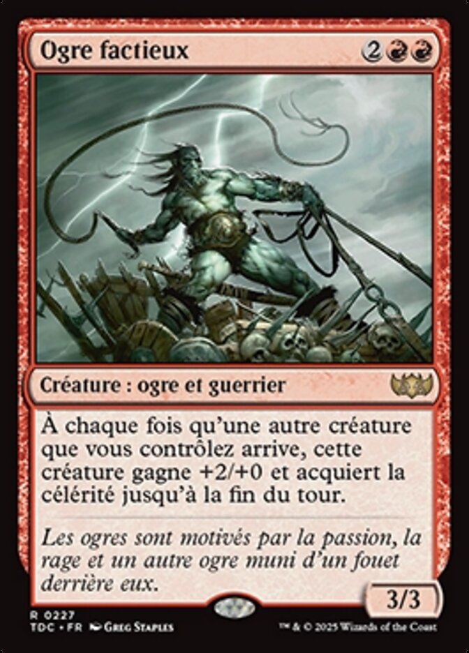 Ogre factieux