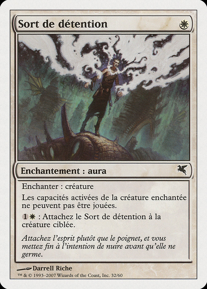 Sort de détention
