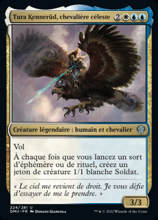 Tura Kennerüd, chevalière céleste