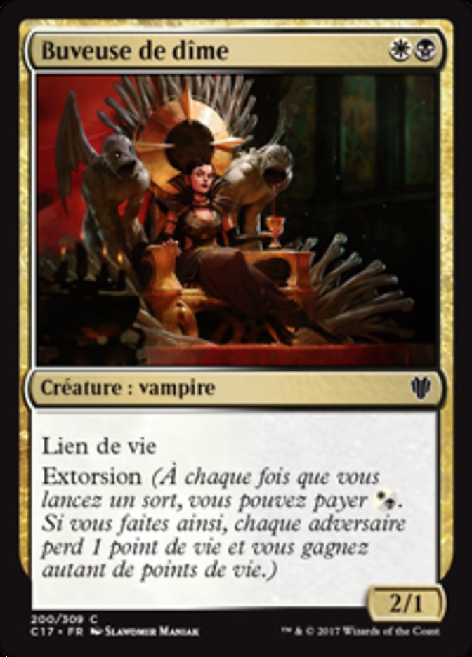 Buveuse de dîme