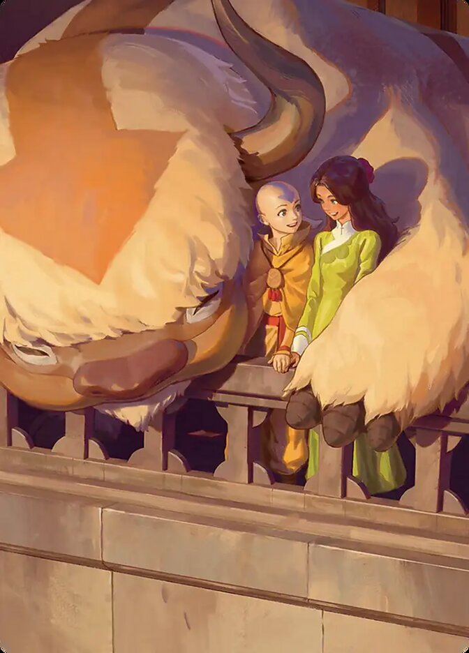 Aang and Katara // Aang and Katara