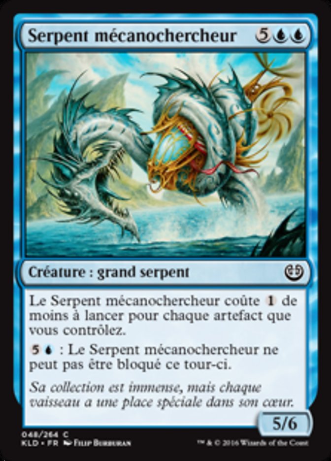 Serpent mécanochercheur