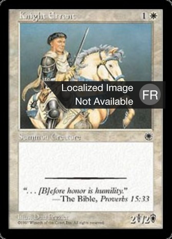 Chevalier errant