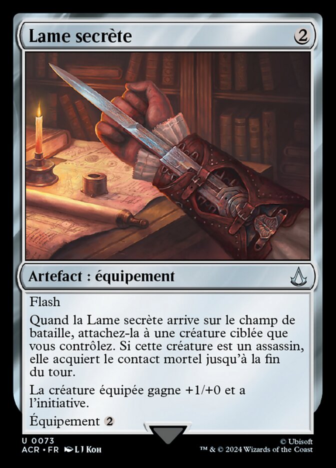 Lame secrète