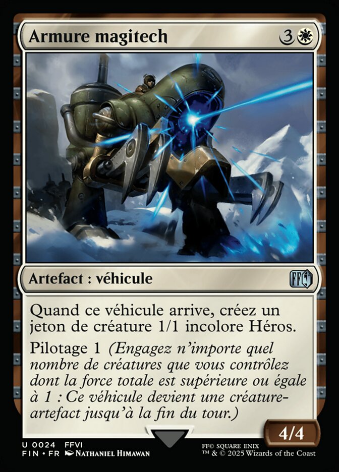 Armure magitech