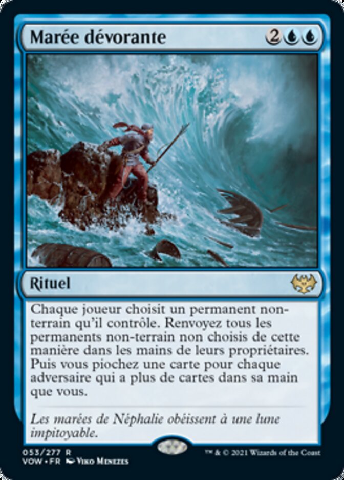 Marée dévorante