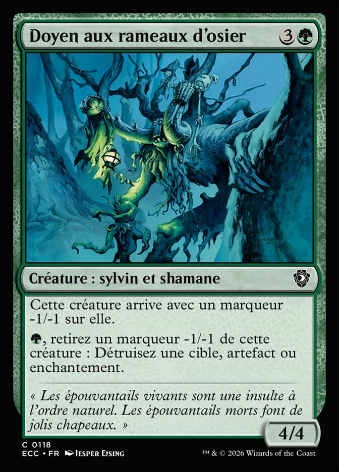 Doyen aux rameaux d'osier