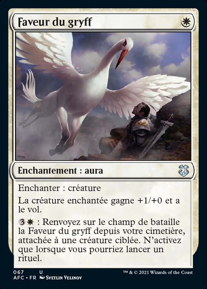 Faveur du gryff