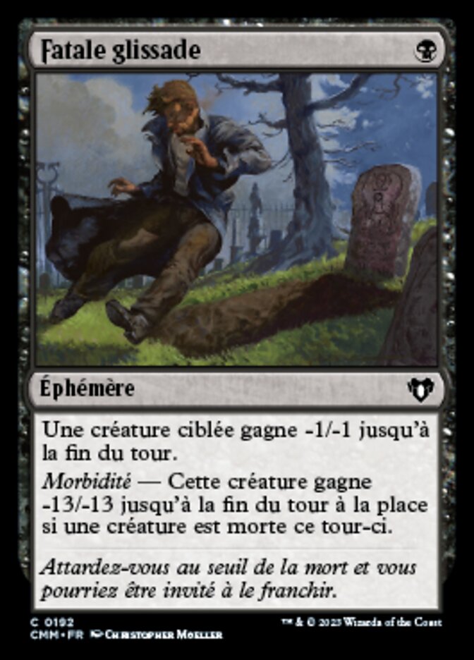 Fatale glissade