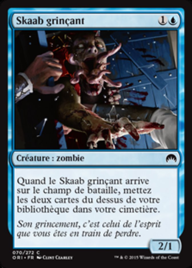 Skaab grinçant