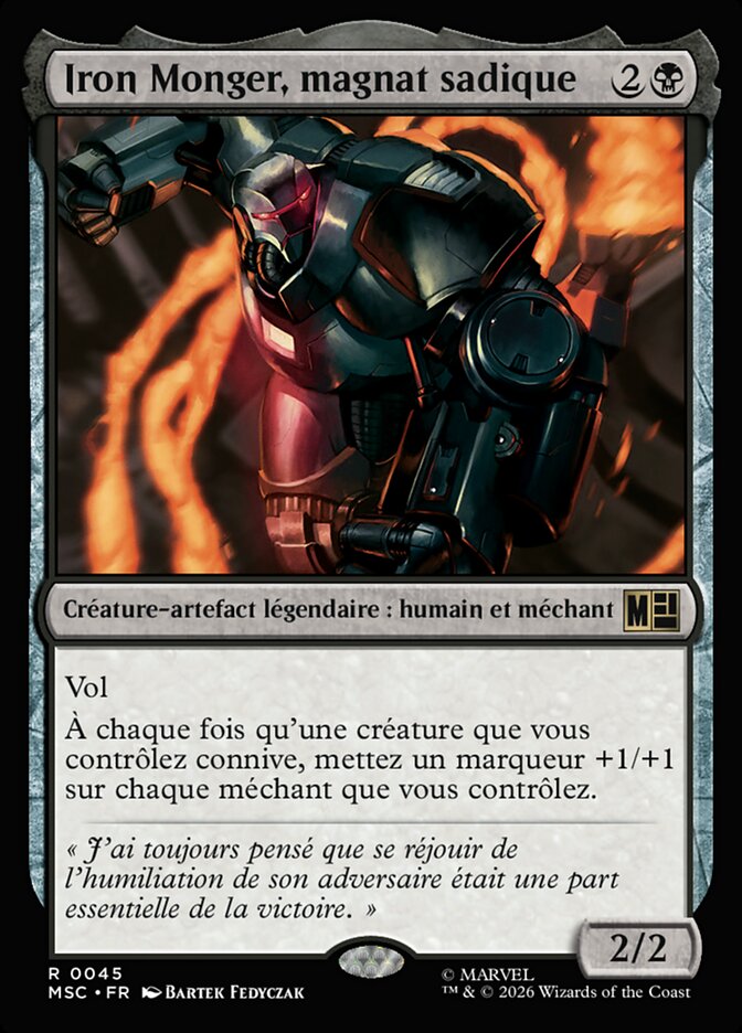 Iron Monger, magnat sadique
