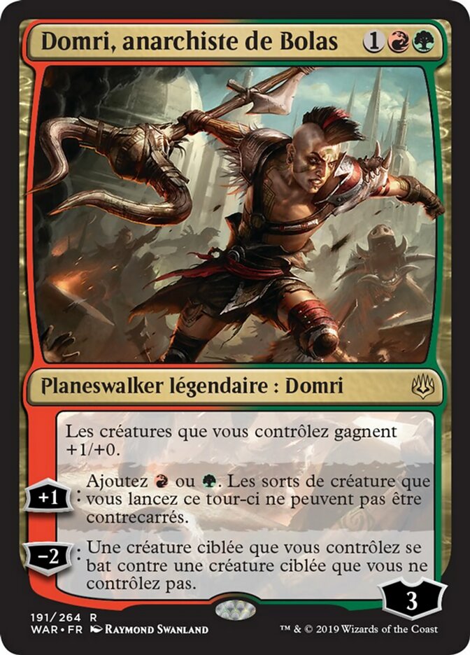 Domri, anarchiste de Bolas