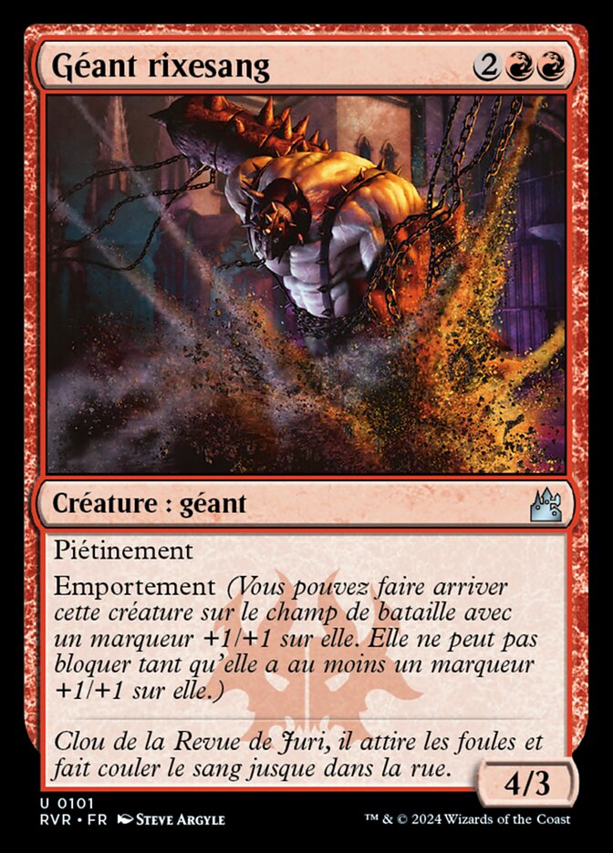 Géant rixesang