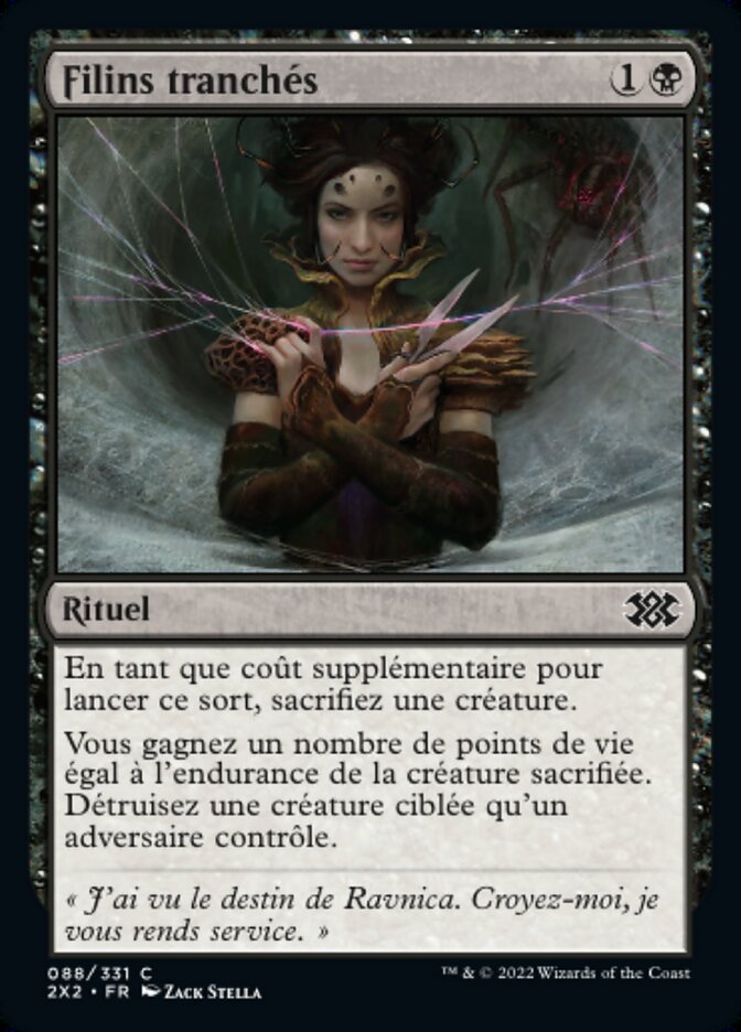 Filins tranchés