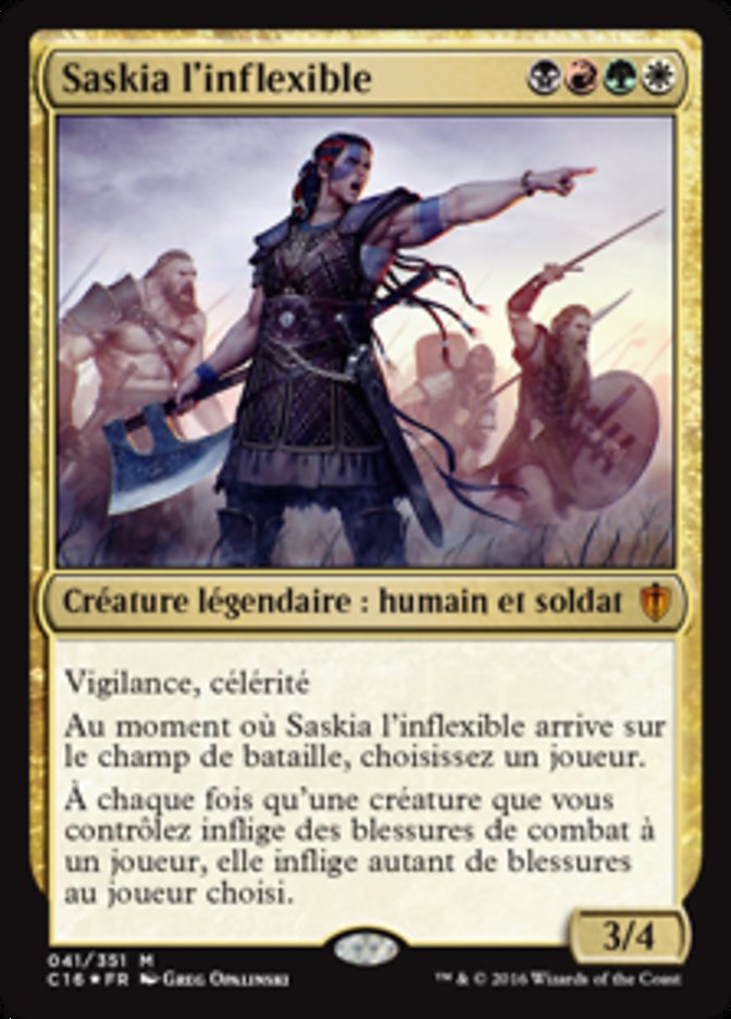 Saskia l'inflexible