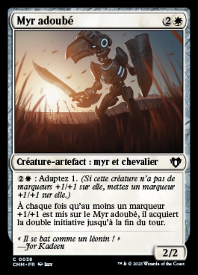 Myr adoubé