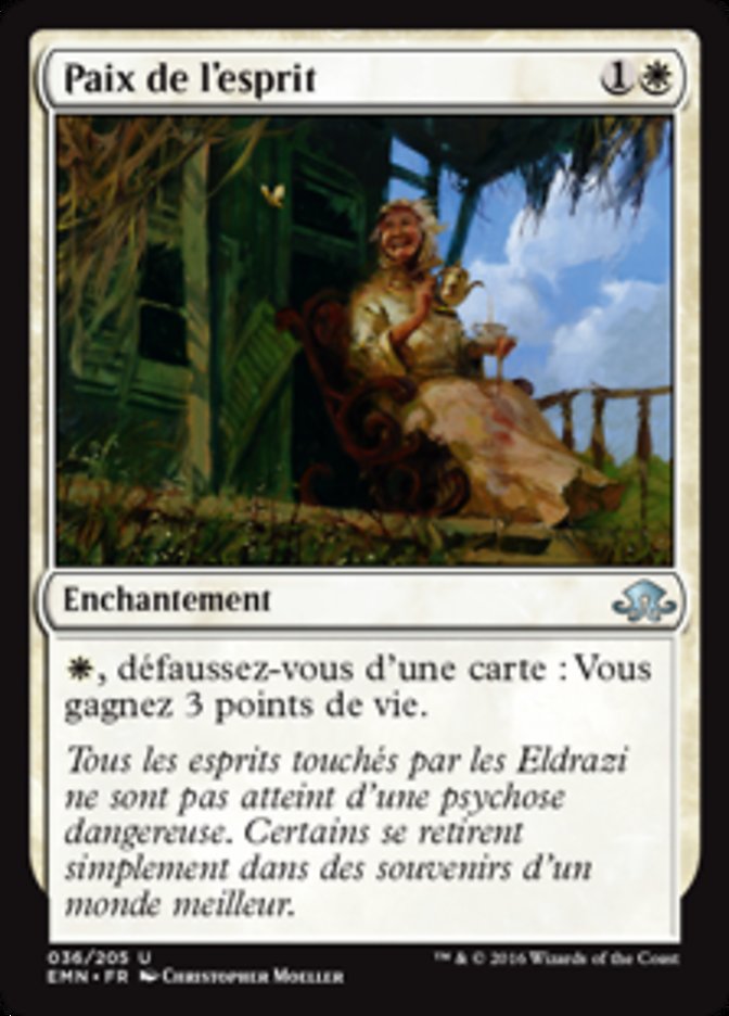 Paix de l'esprit