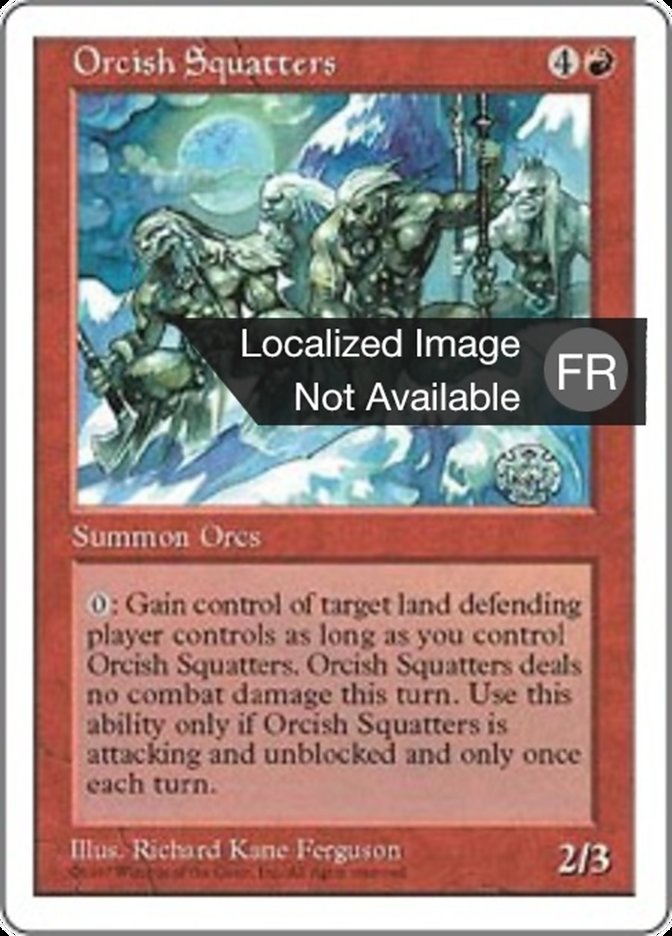 Squatters orques