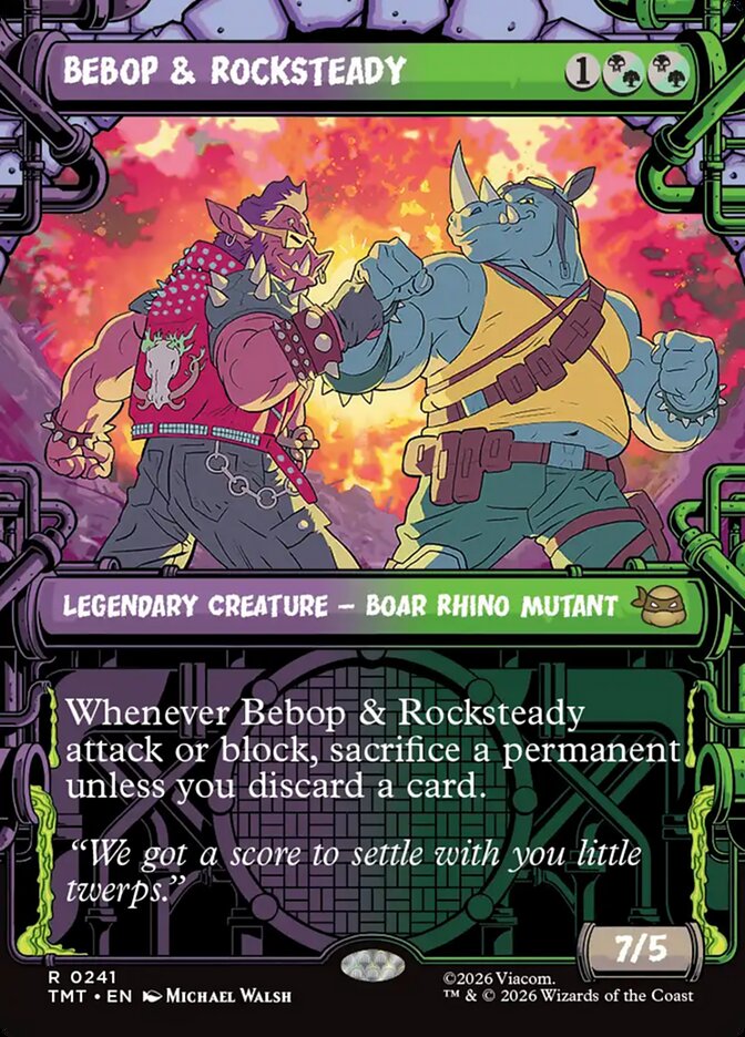 Bebop &amp; Rocksteady