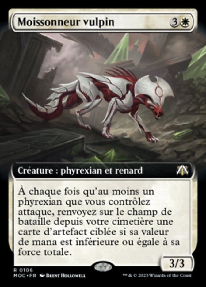 Moissonneur vulpin