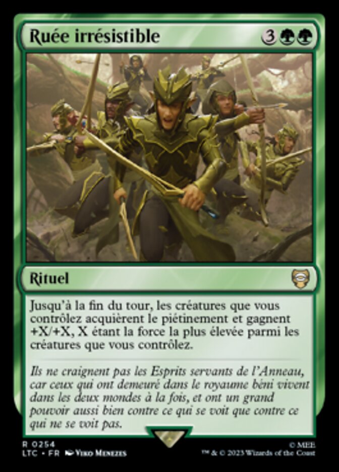 Ruée irrésistible