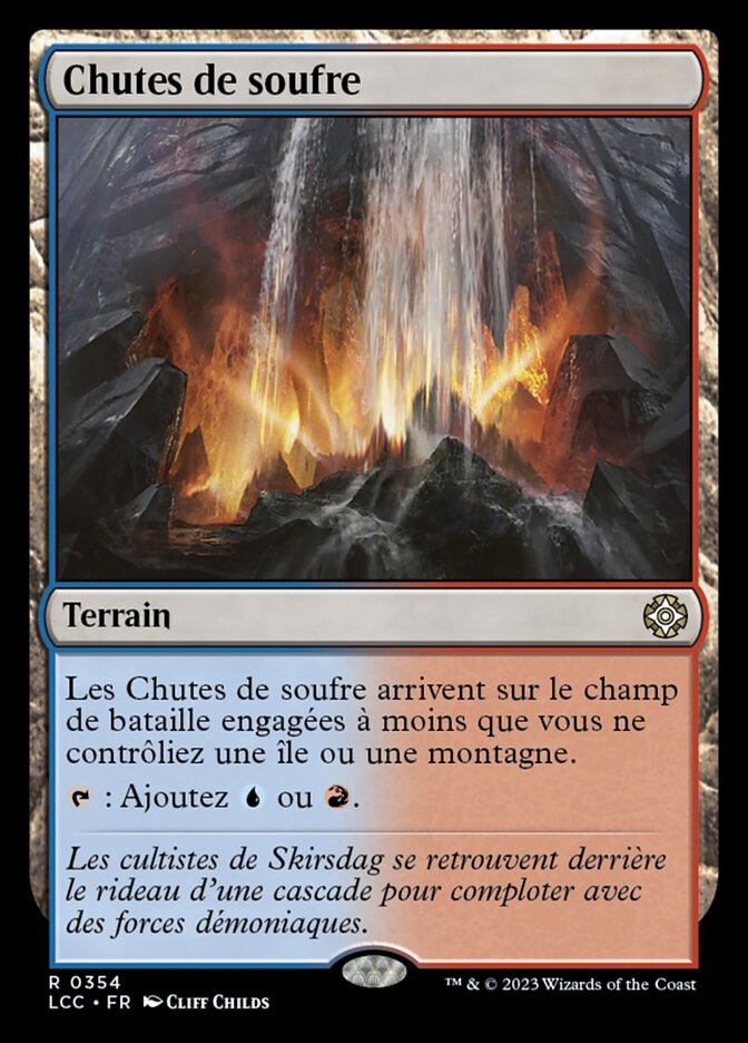 Chutes de soufre
