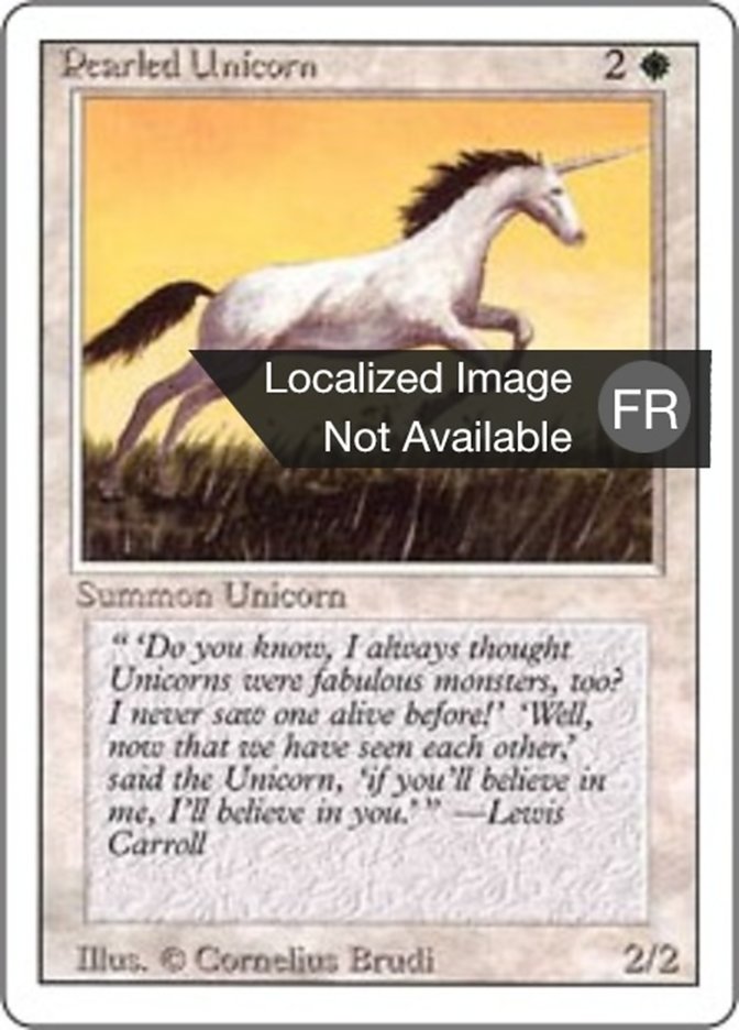 Licorne nacrée