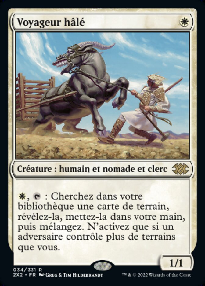 Voyageur hâlé