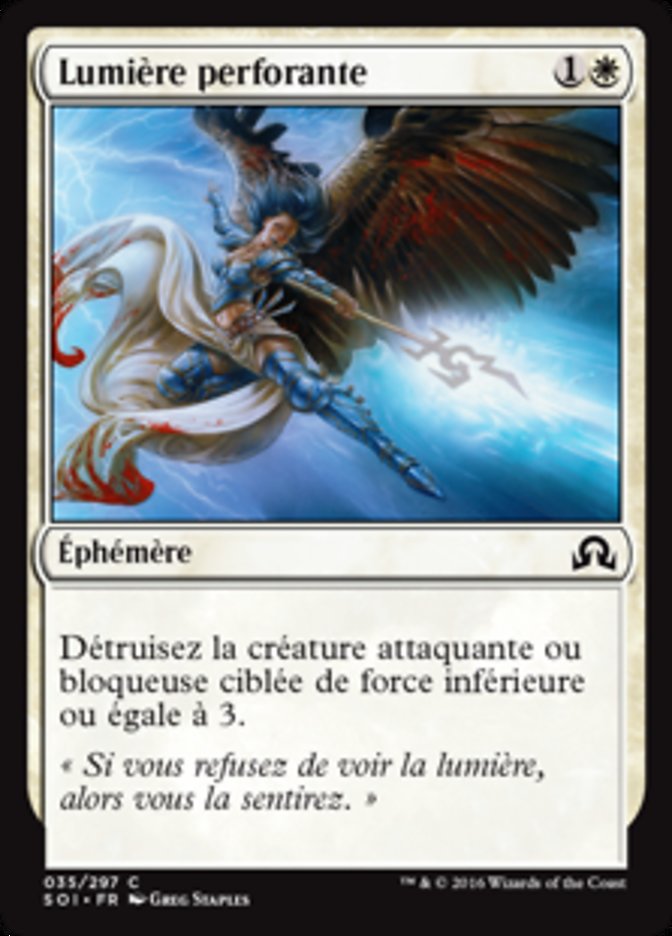 Lumière perforante