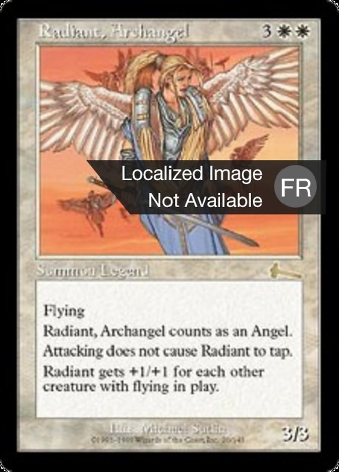 Radieuse, Archange