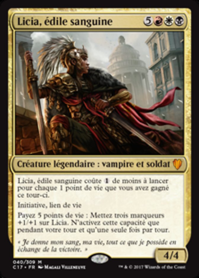 Licia, édile sanguine