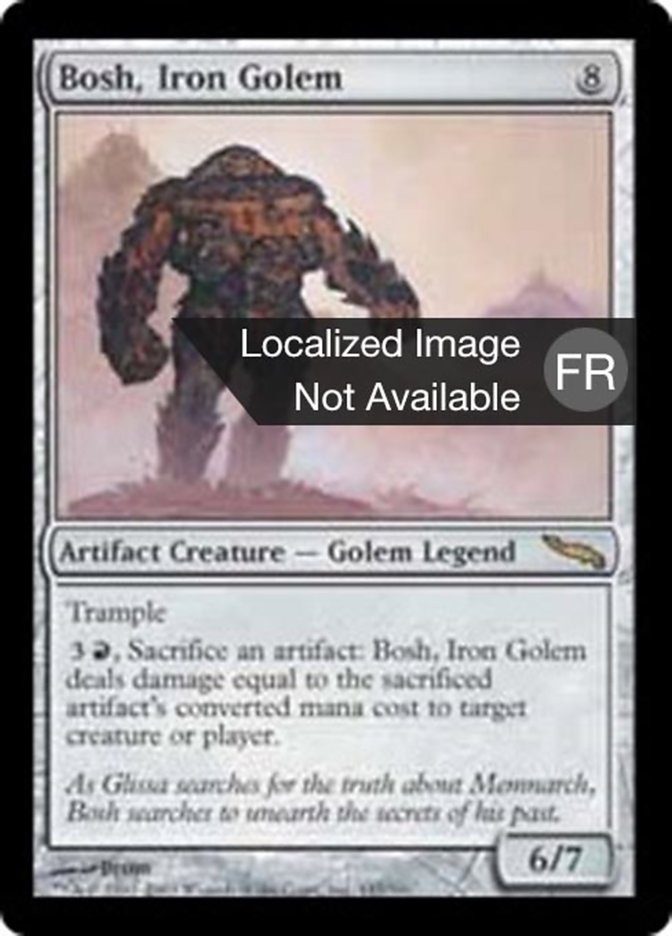 Bosh, golem de fer