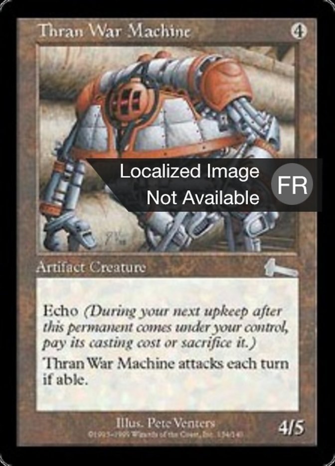 Machine de guerre thran