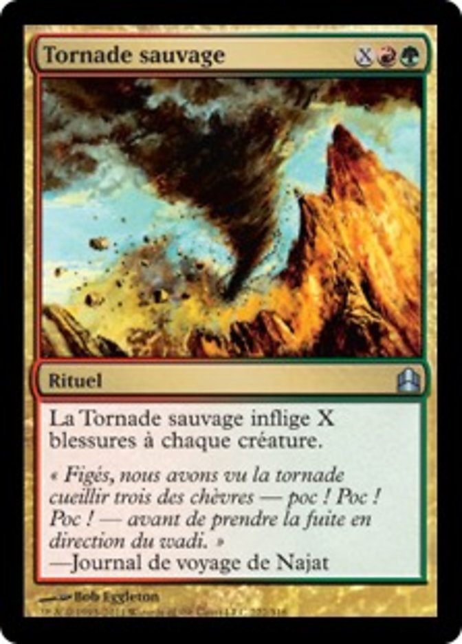 Tornade sauvage