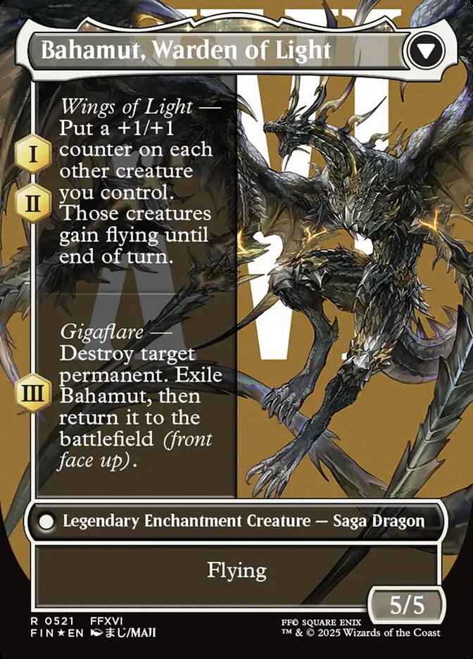Dion, Bahamut's Dominant // Bahamut, Warden of Light
