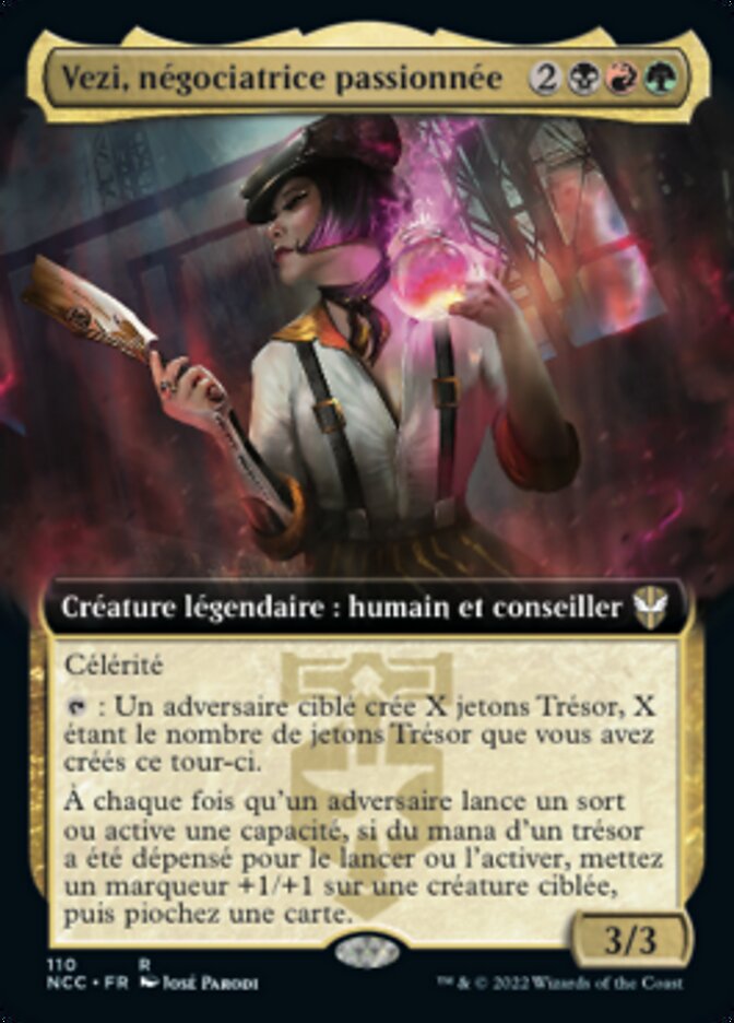 Vezi, négociatrice passionnée