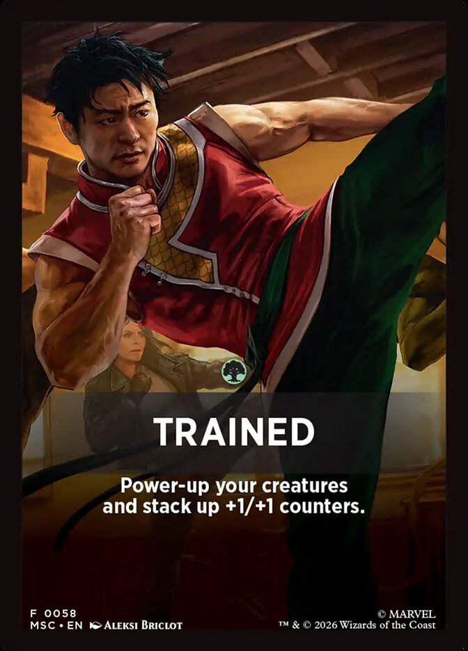 Trained
