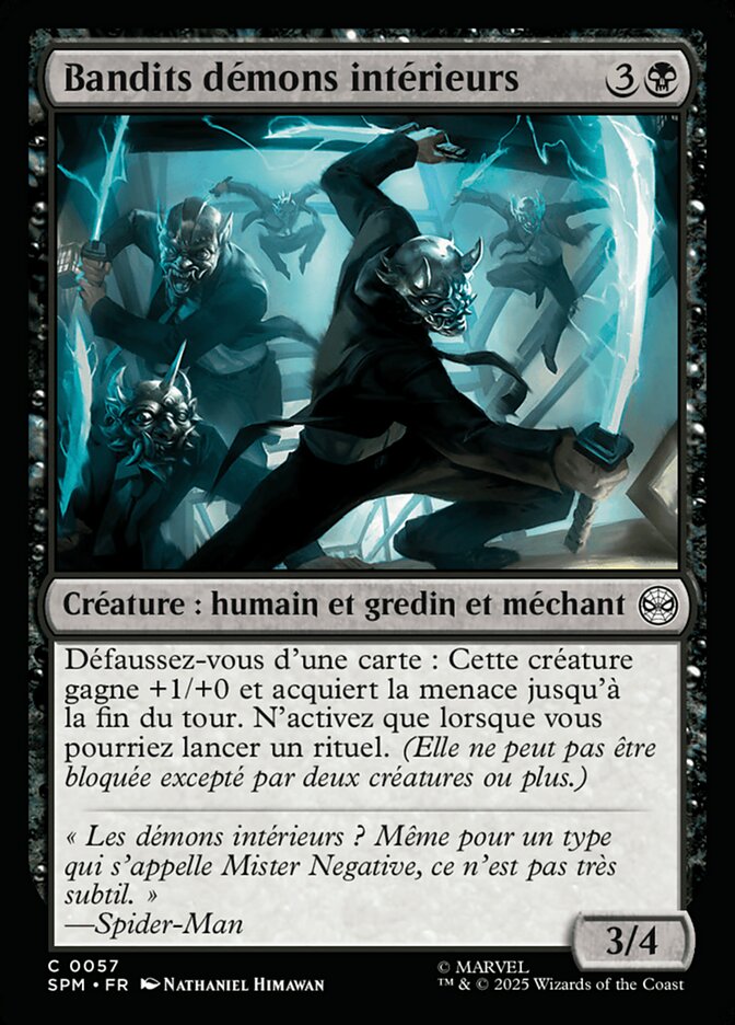 Bandits démons intérieurs