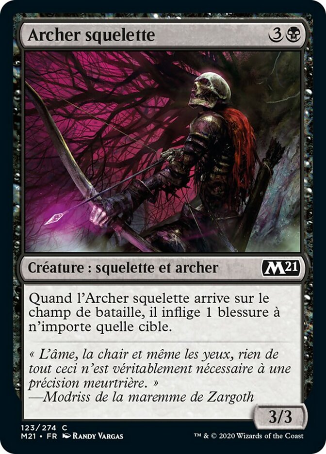 Archer squelette