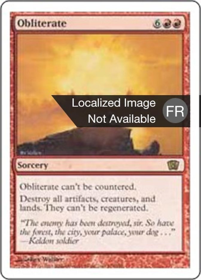 Oblitération