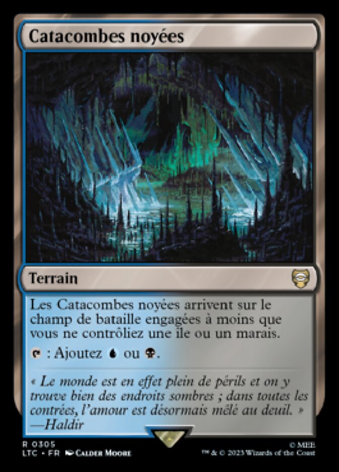 Catacombes noyées