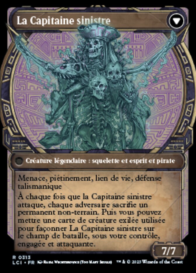 Trône de la Capitaine sinistre