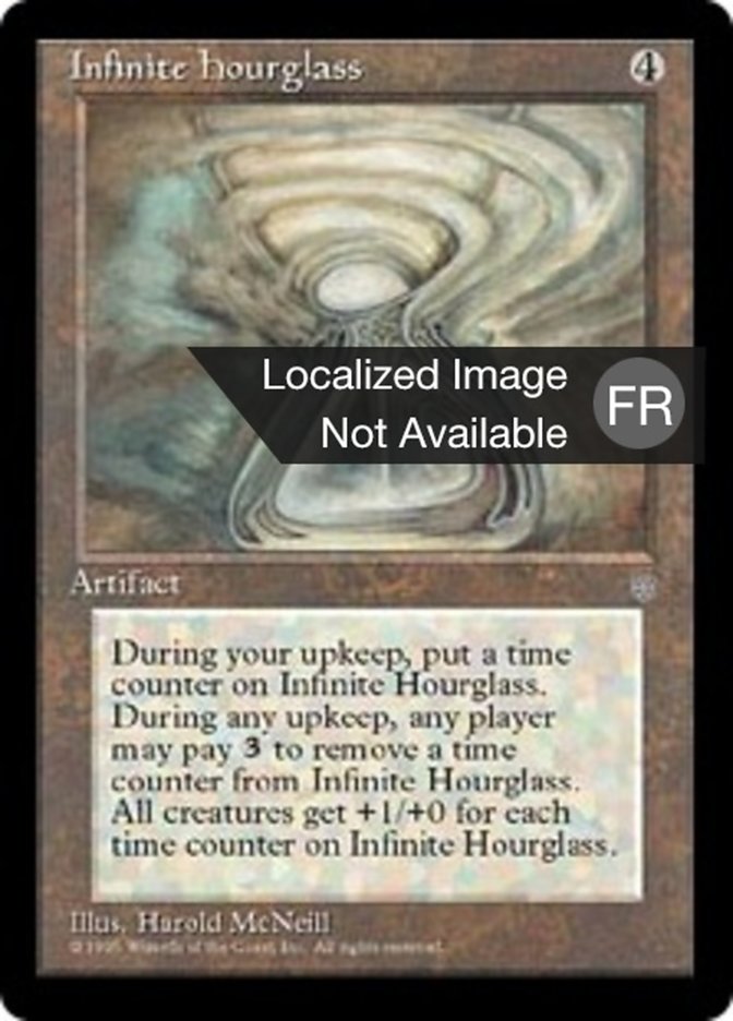 Sablier infini