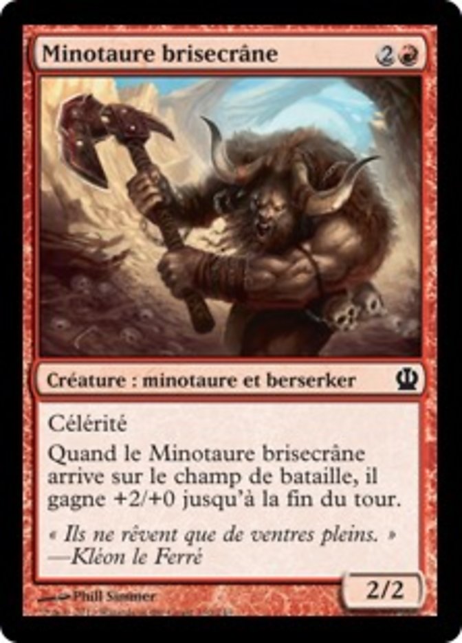 Minotaure brisecrâne