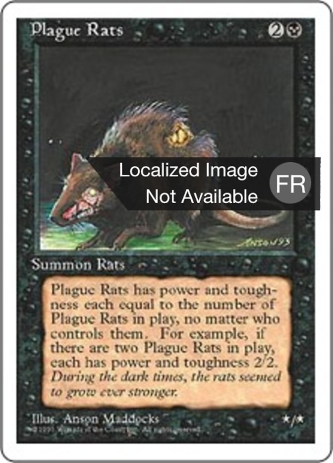 Rats de la peste